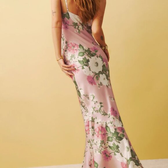 Reformation Parma Silk Dress NWT Size XL - Picture 7 of 9